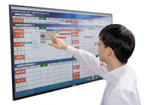 TOUCH DE SCHEDULE 行動予定表サイネージ デジタルホワイトボード デジタルスケジュール デジタルスケジュール